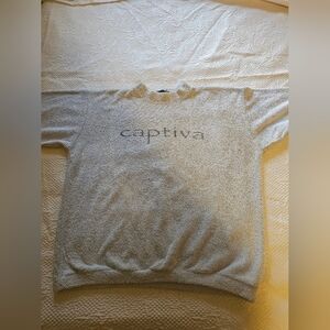 Vintage Men's Sweatshirt With‎ Captiva Printed On It